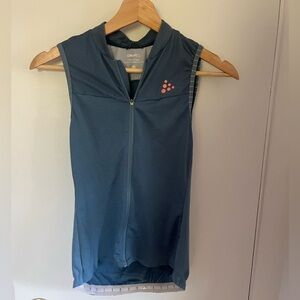 Craft Teal and Coral Women's cycling jersey